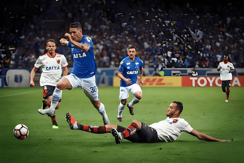 比赛中出现激烈对抗，场面十分火爆