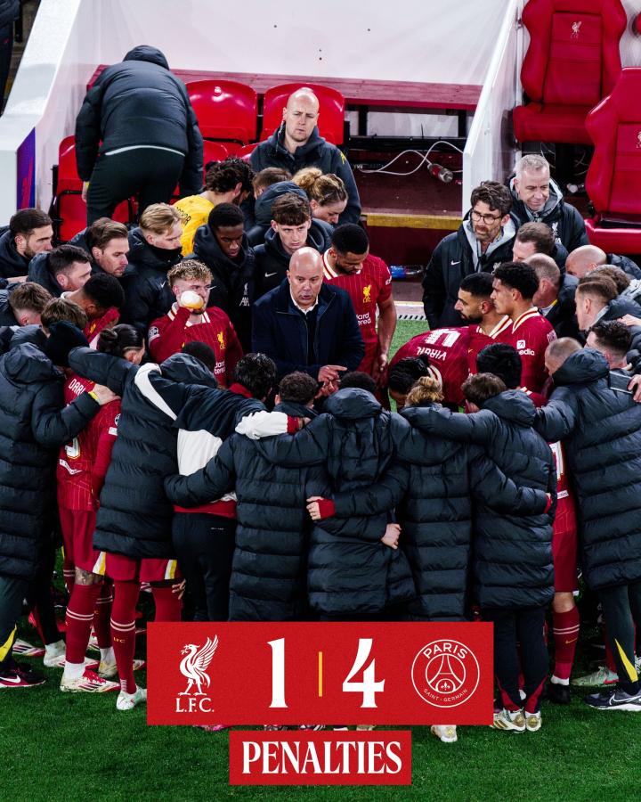 利物浦送走巴黎圣日耳曼