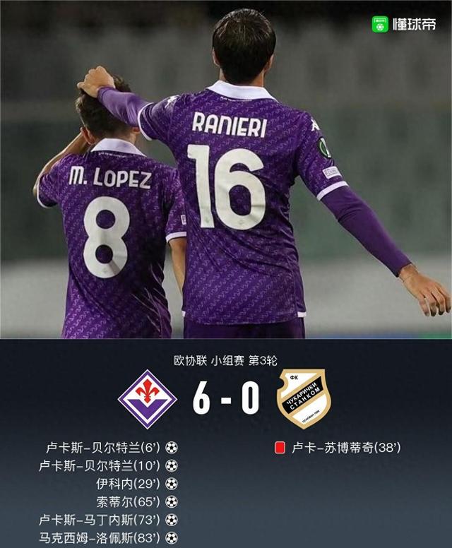 关于佛罗伦萨主场大胜，稳定积分排名的信息